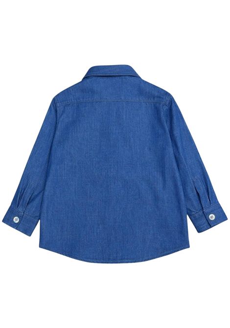 Camicia neonato in cotone denim Manuel Ritz | 34633DENIM